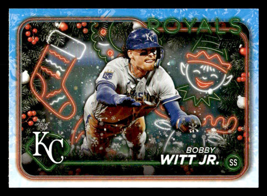 2024 Topps Holiday #H111 Bobby Witt Jr.