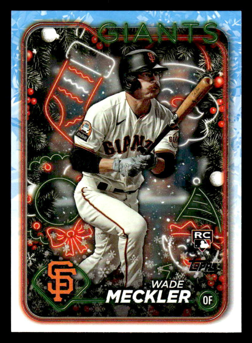2024 Topps Holiday #H16 Wade Meckler