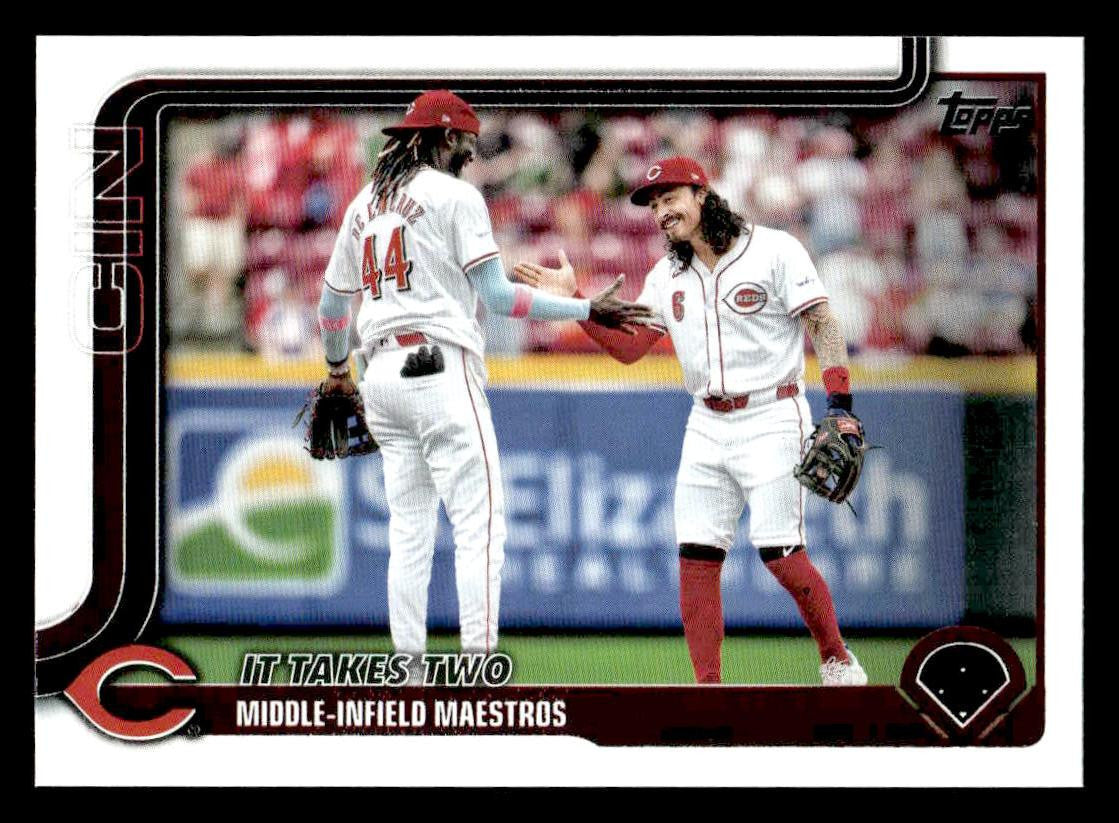 2025 Topps #295 It Takes Two: Middle-Infield Maestros