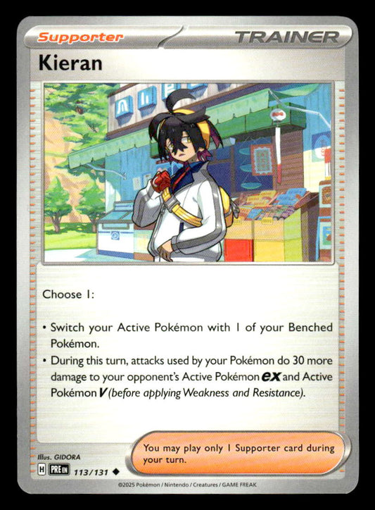 SV: Prismatic Evolutions #113/131 Kieran Uncommon