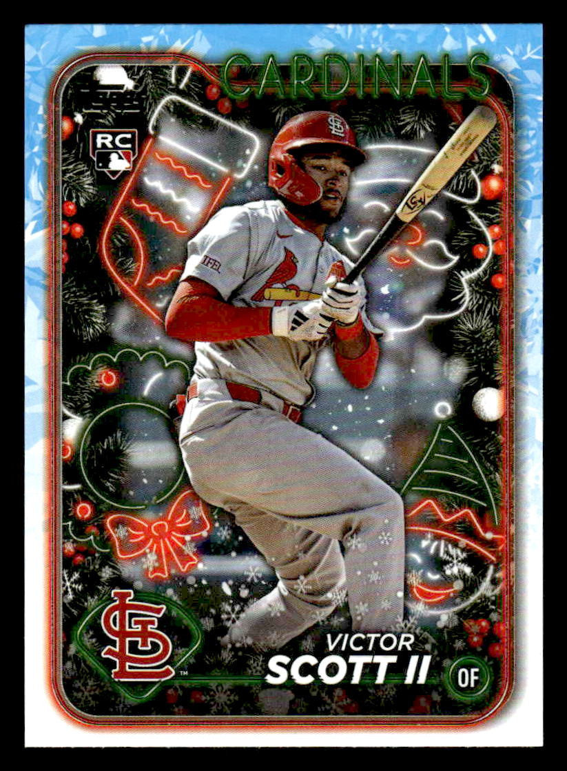 2024 Topps Holiday #H105 Victor Scott II