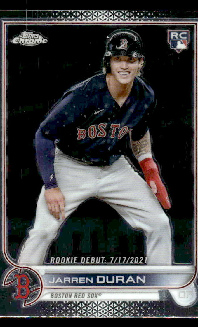 2022 Topps Chrome Update #USC70 Jarren Duran