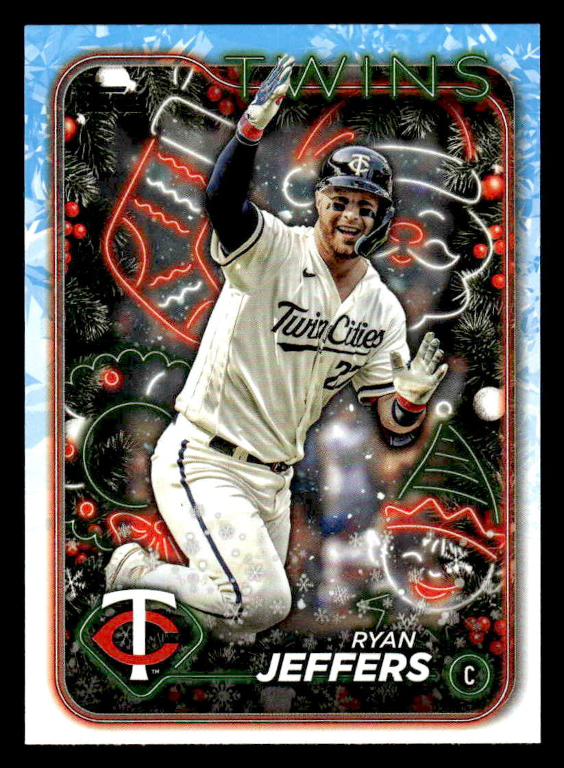 2024 Topps Holiday #H34 Ryan Jeffers
