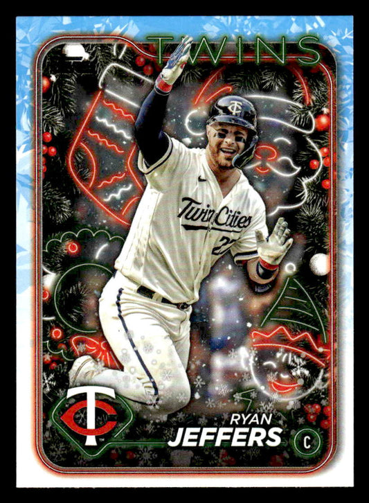 2024 Topps Holiday #H34 Ryan Jeffers