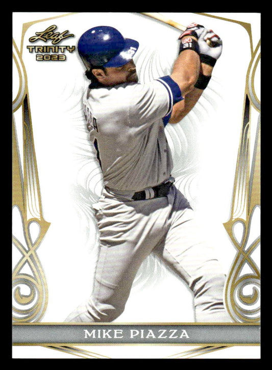 2023 Leaf Trinity #37 Mike Piazza