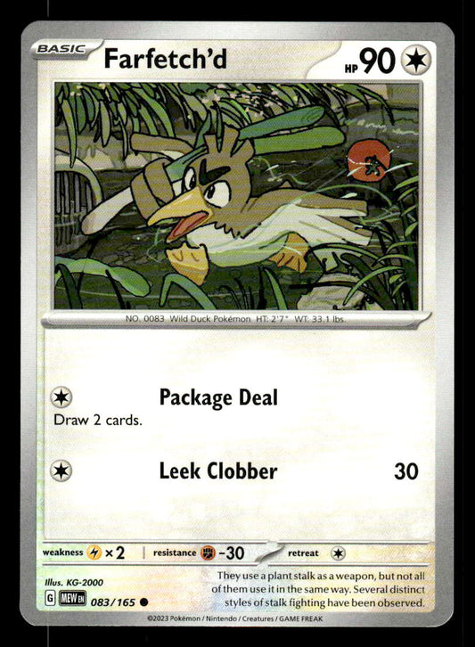 SV: Scarlet & Violet 151 #083/165 Farfetch'd