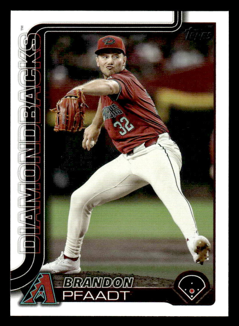 2025 Topps #182 Brandon Pfaadt