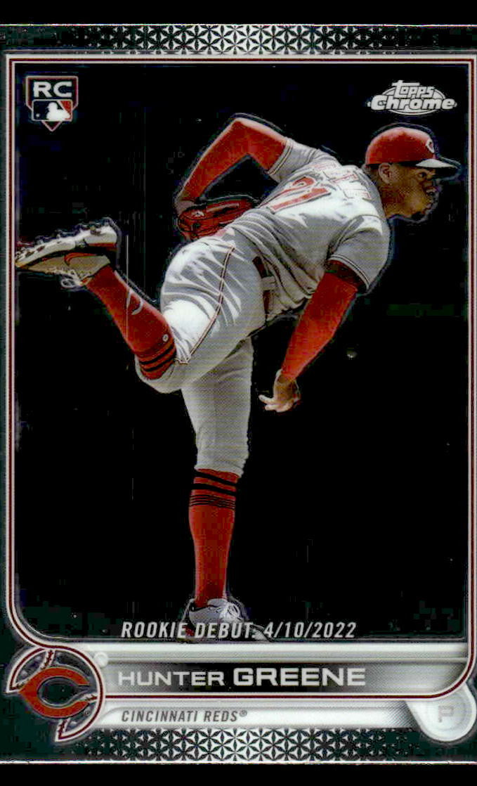 2022 Topps Chrome Update #USC93 Hunter Greene