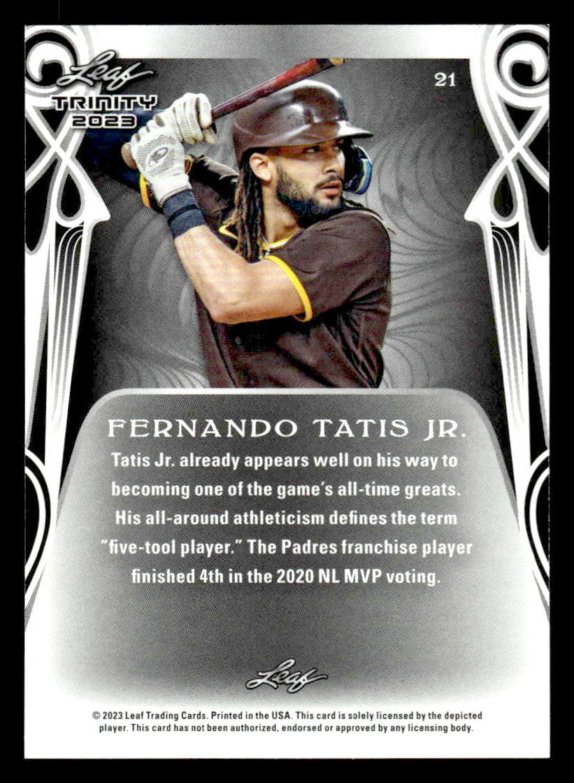 2023 Leaf Trinity #21 Fernando Tatis Jr.