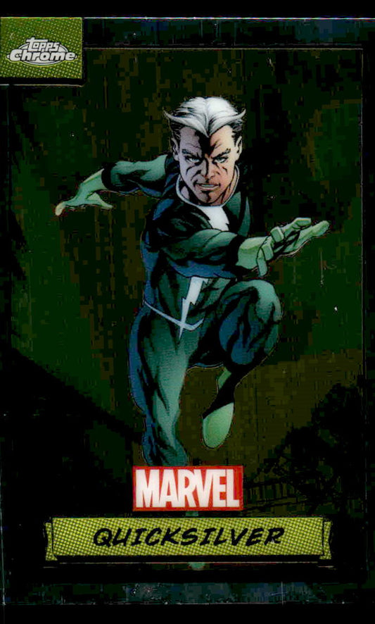 2024 Topps Chrome Marvel #34 Quicksilver