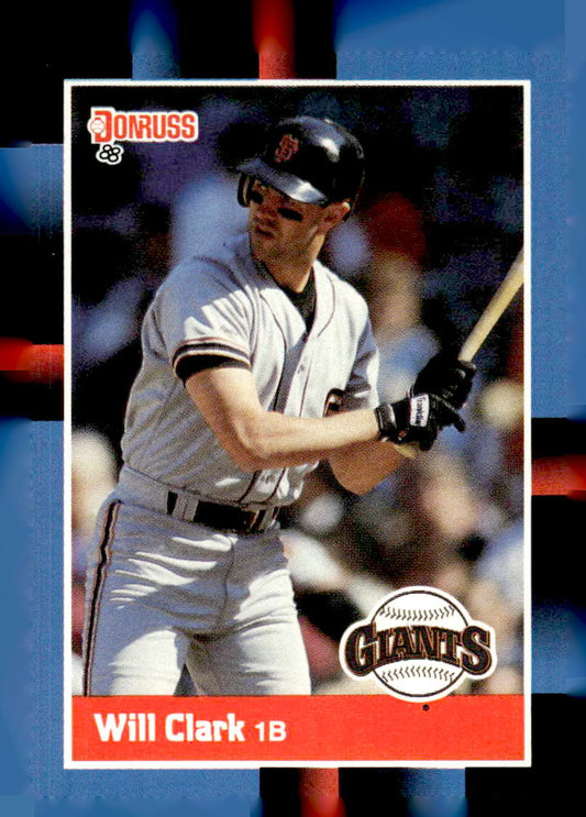 1988 Donruss #204b Will Clark