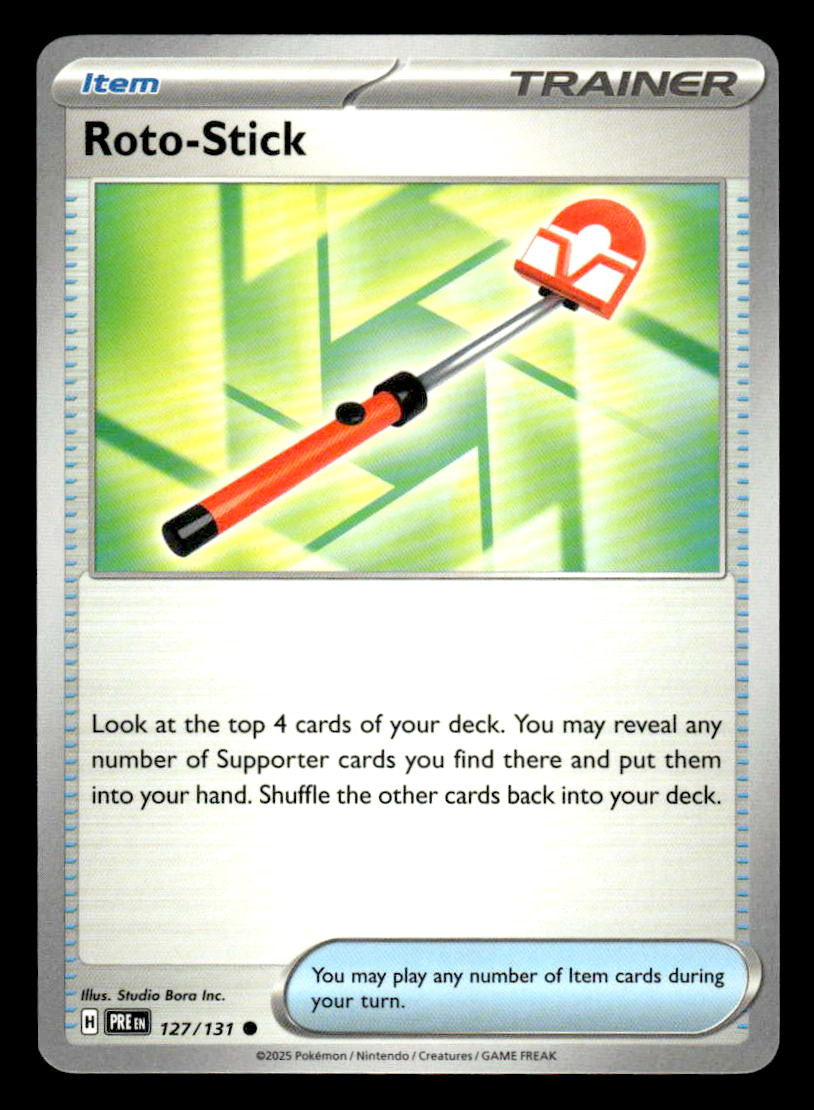 SV: Prismatic Evolutions #127/131 Roto-Stick Common