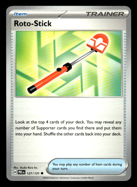 SV: Prismatic Evolutions #127/131 Roto-Stick Common