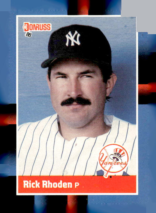 1988 Donruss New York Yankees Team Collection #128 Rick Rhoden