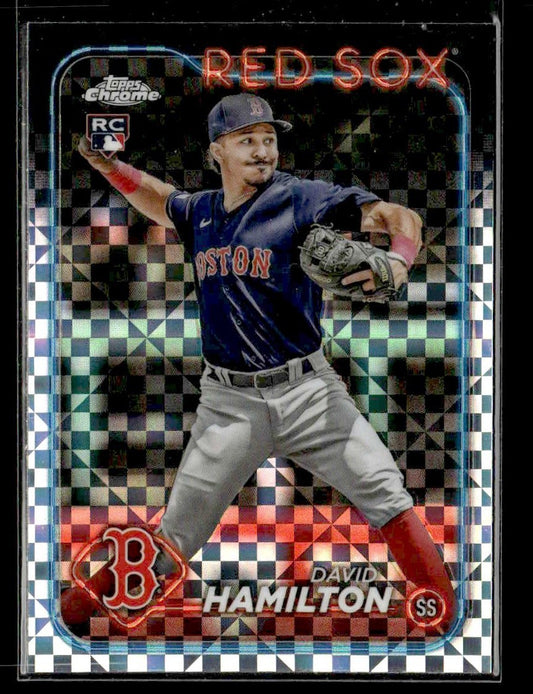 2024 Topps Chrome #49 David Hamilton X-Fractors