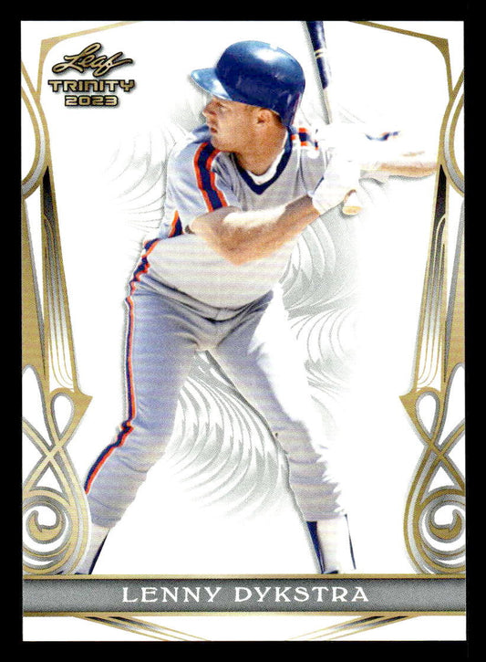 2023 Leaf Trinity #34 Lenny Dykstra