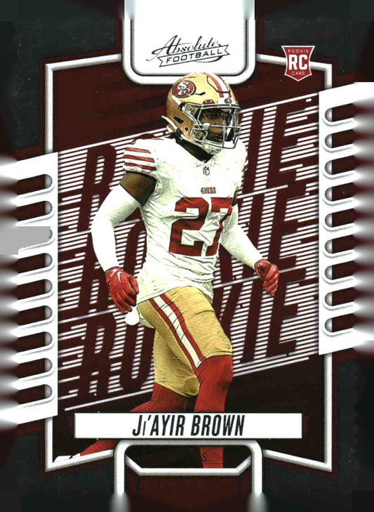 2023 Panini Absolute #185 Ji'Ayir Brown Retail