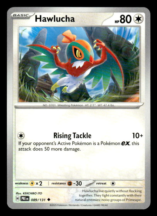 SV: Prismatic Evolutions #089/131 Hawlucha Uncommon