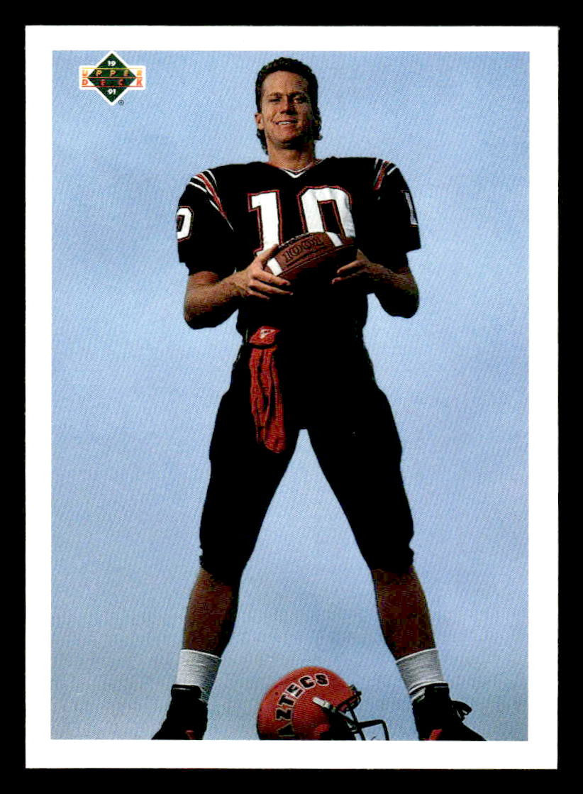 1991 Upper Deck #1b Star Rookie Checklist (Dan McGwire)