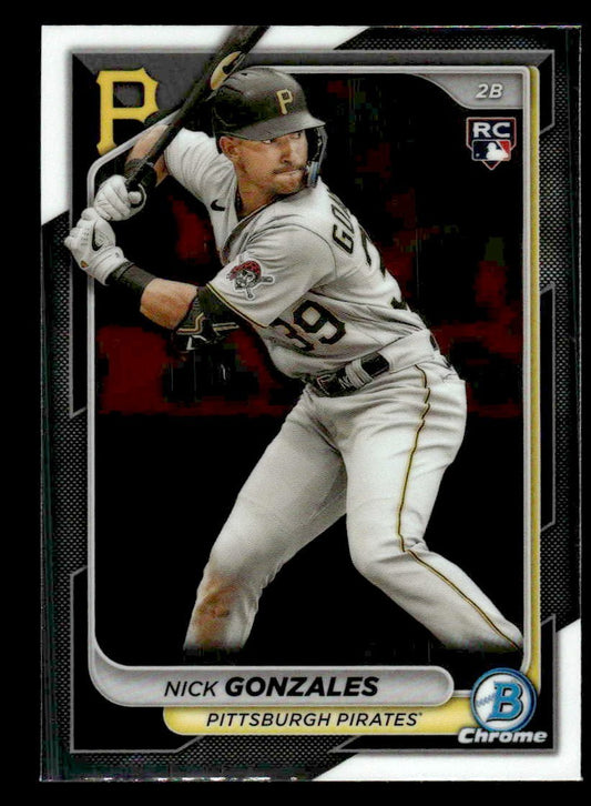 2024 Bowman Chrome #87 Nick Gonzales
