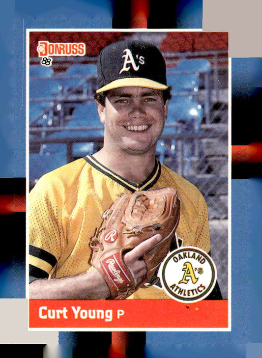 1988 Donruss #97c Curt Young