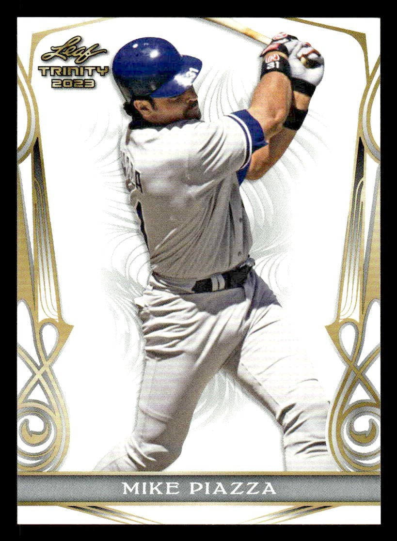 2023 Leaf Trinity #37 Mike Piazza