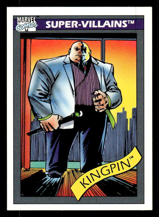 1990 Impel Marvel Universe #52 Kingpin