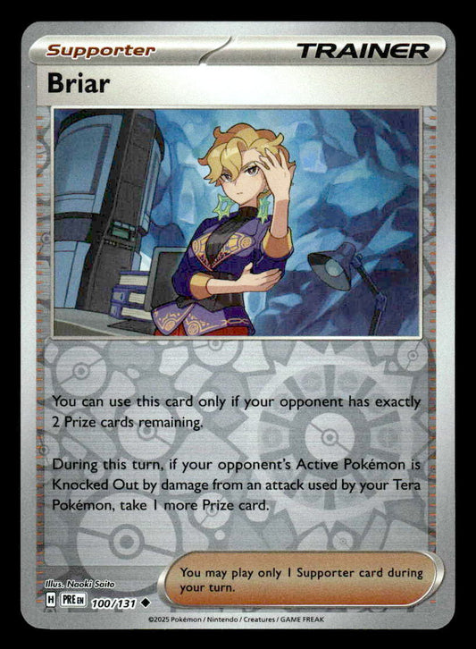 SV: Prismatic Evolutions #100/131 Briar Reverse Holo Uncommon