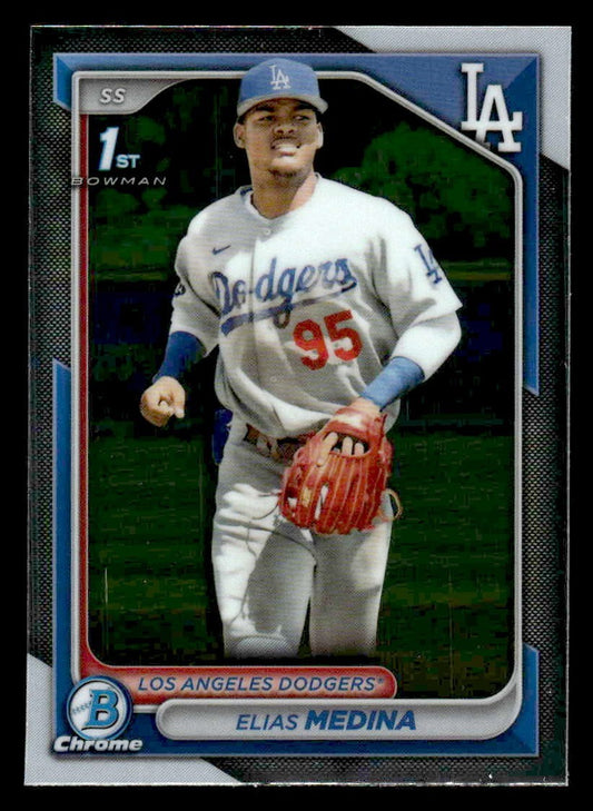 2024 Bowman Chrome #BCP-183 Elias Medina Prospects