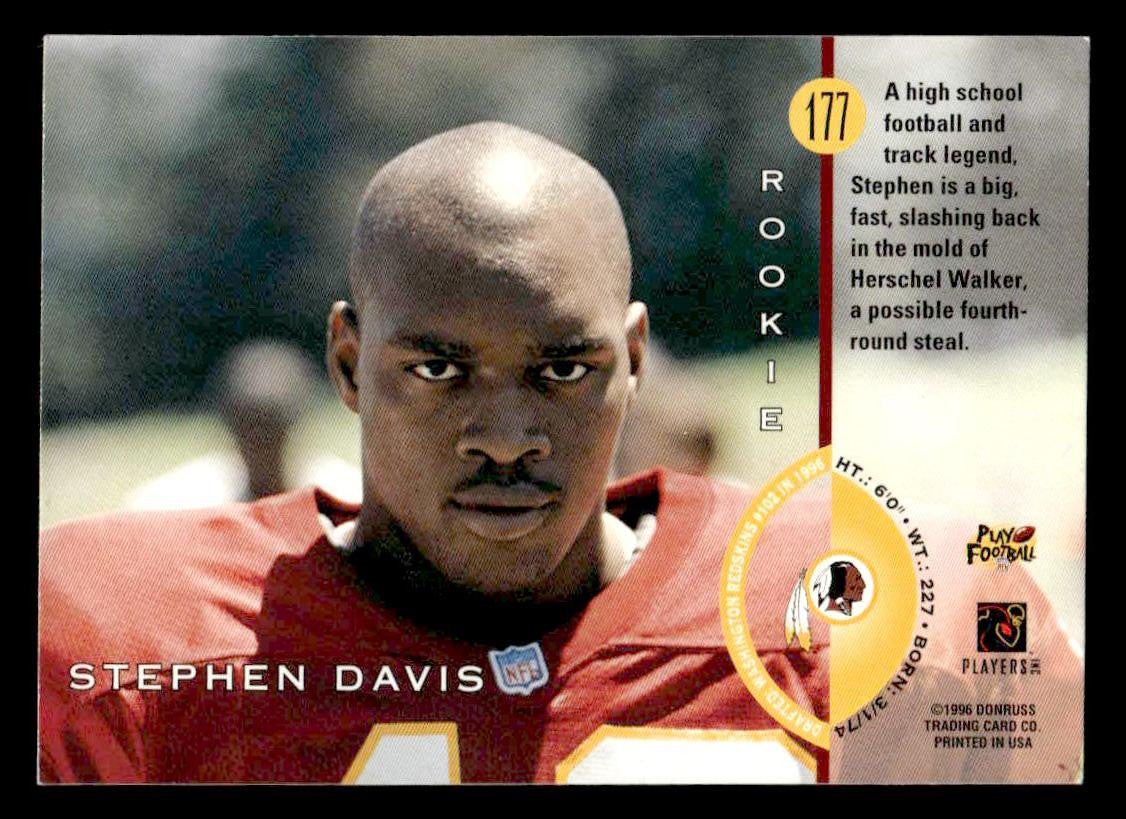 1996 Leaf #177 Stephen Davis