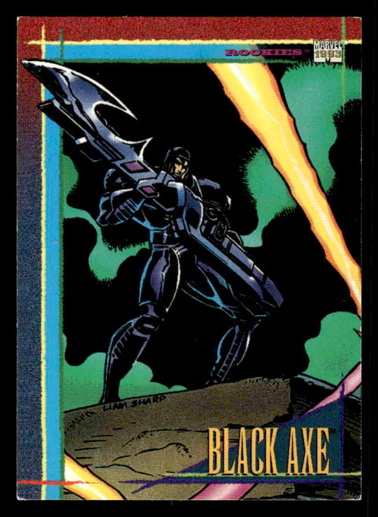 1993 SkyBox Marvel Universe #127 Black Axe