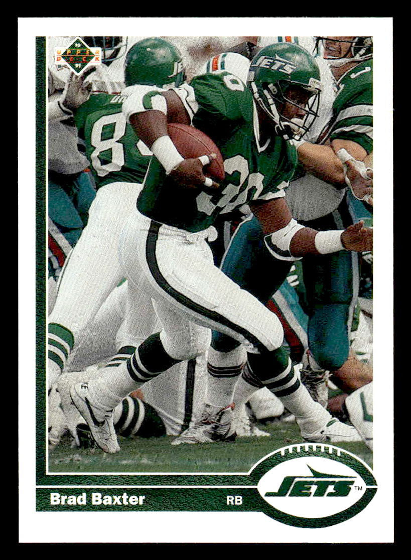 1991 Upper Deck #329 Brad Baxter