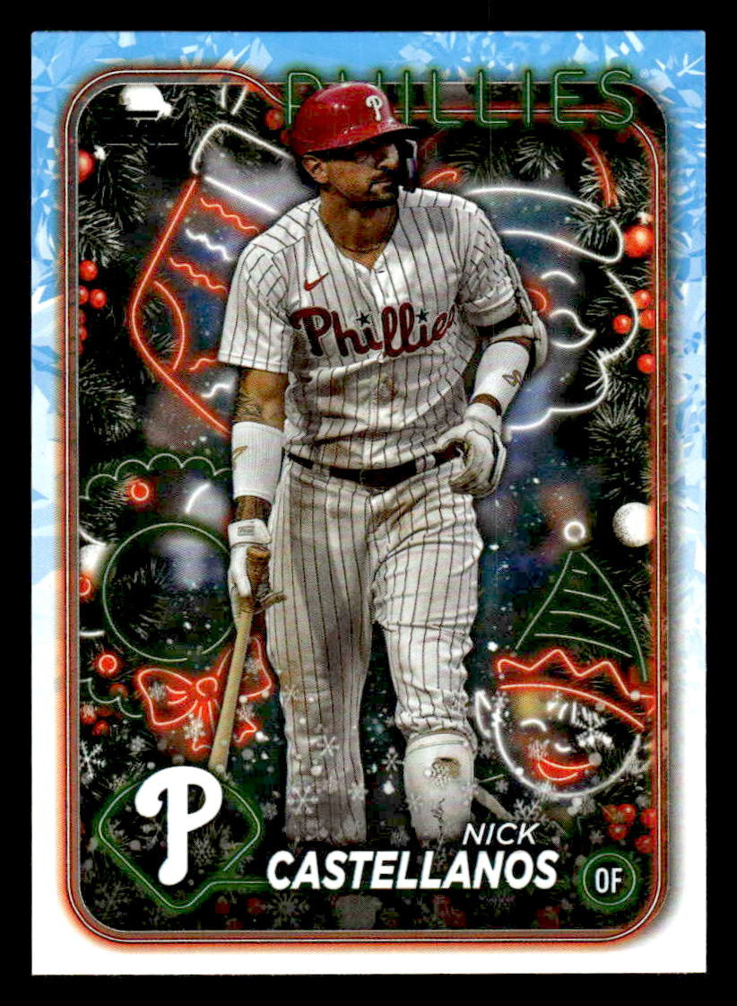 2024 Topps Holiday #H195 Nick Castellanos