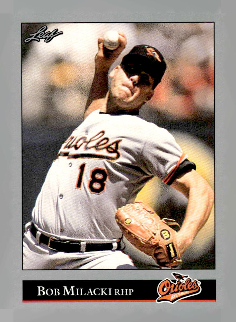 1992 Leaf #262 Bob Milacki