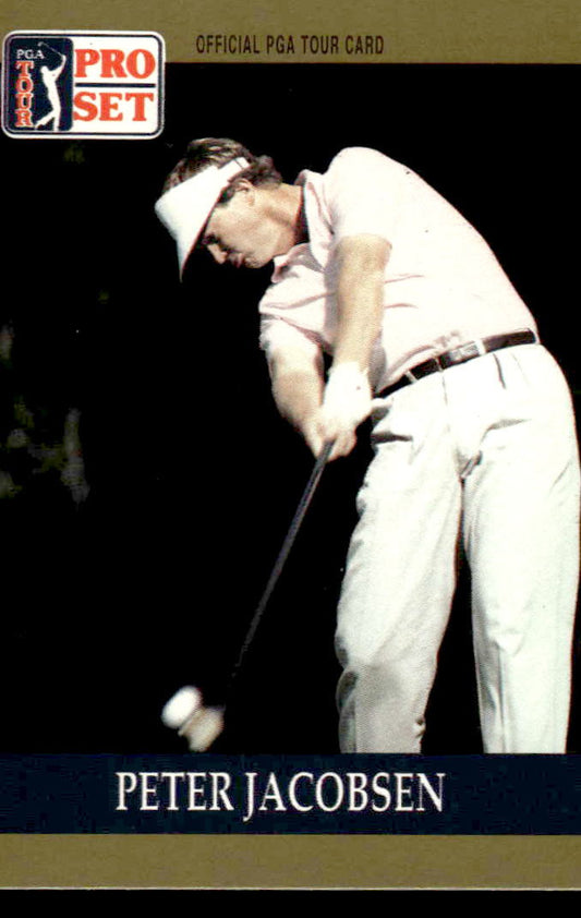 1990 Pro Set PGA Tour #19 Peter Jacobsen
