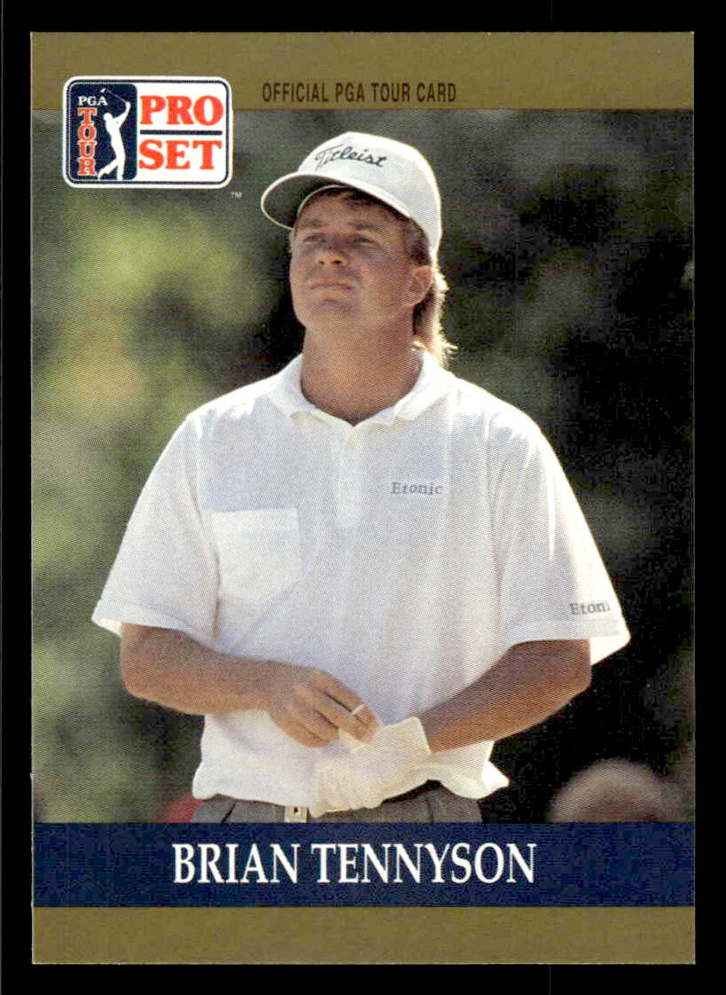 1990 Pro Set PGA Tour #24 Brian Tennyson