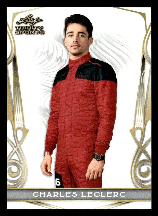 2023 Leaf Trinity #BS-3 Charles Leclerc Base Sports
